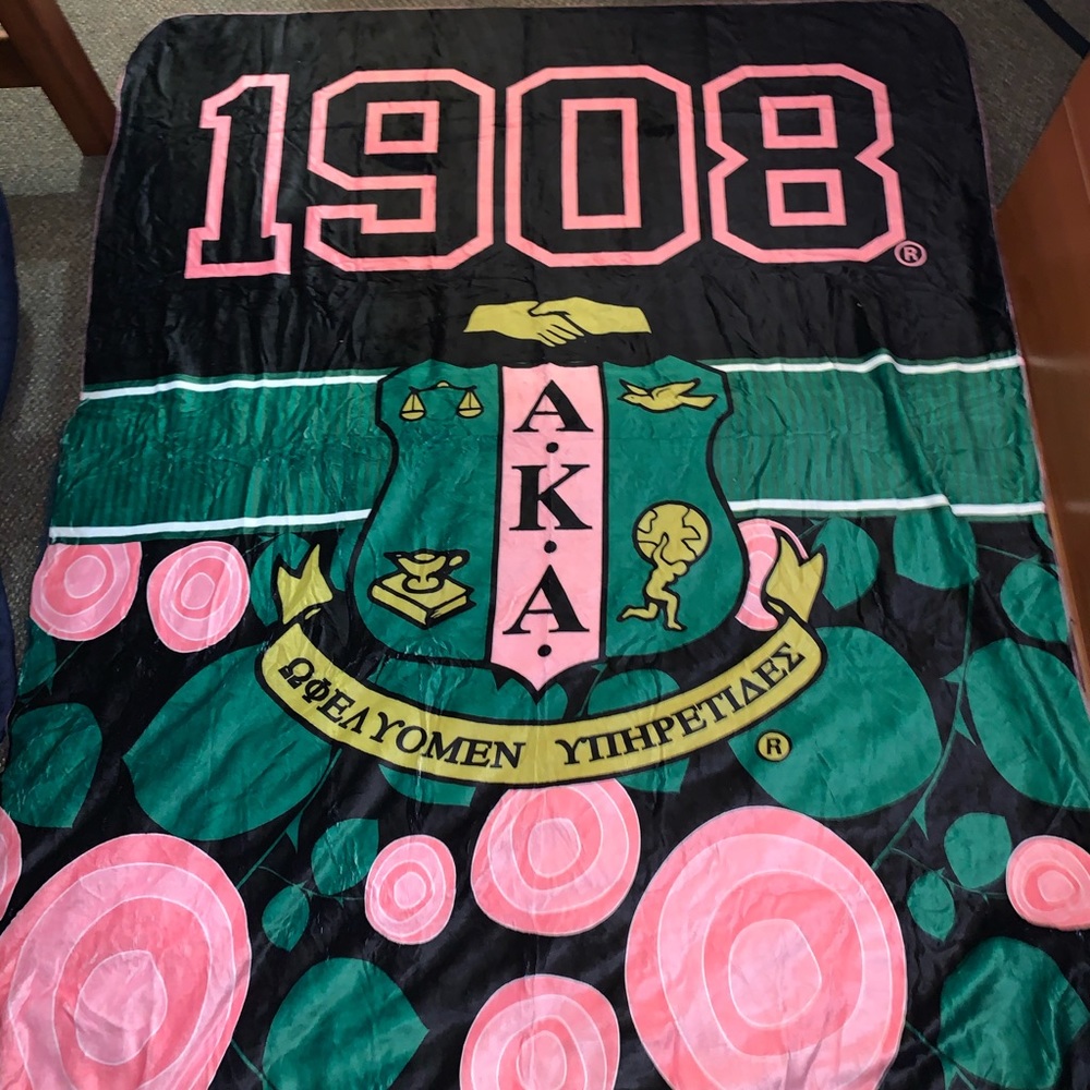 AKA Inc. Sorority Blanket